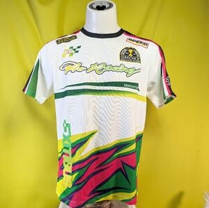 Fox Men's Short Sleeve Tee - White, Green, Pink